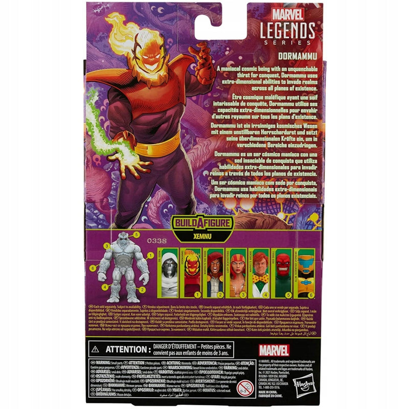 MARVEL LEGENDS  SUPER VILLAINS DORMAMMU - widok 6 opakowania szczegoly zabawka kolekcja