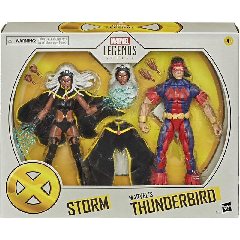 Zabawka MARVEL LEGENDS 2-PAK STORM + MARVEL'S THUNDERBIRD - kolekcjonerska premium zabawki Aseo dla dzieci