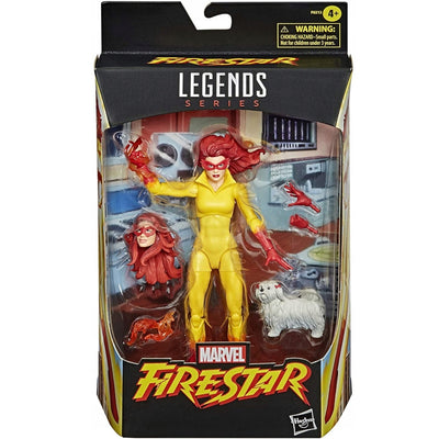 Zabawka MARVEL LEGENDS RUCHOMA  X-MEN FIRESTAR - kolekcjonerska premium zabawki Aseo dla dzieci