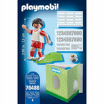 PLAYMOBIL PIŁKARZ REPREZENTACJI POLSKI 7 - widok 2 opakowania szczegoly zabawka kolekcja