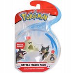 Zabawka POKEMON BATTLE FIGURE PACK 2-PAK FIGURKI ALOLAN RA - kolekcjonerska premium zabawki Aseo dla dzieci
