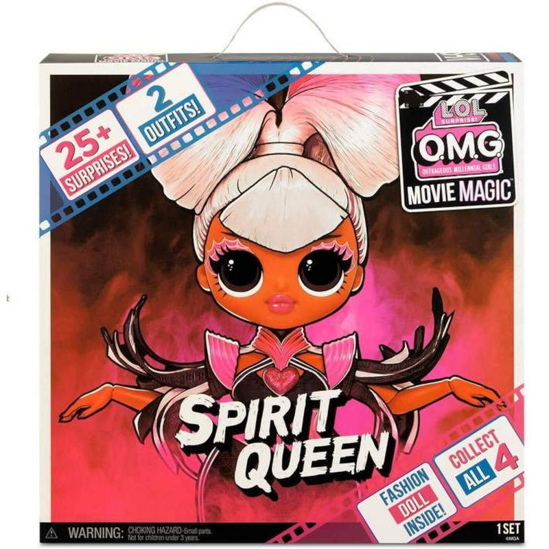 LOL SURPRISE! O.M.G. MOVIE MAGIC LALKA L - widok 2 opakowania szczegoly zabawka kolekcja