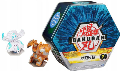 Zabawka BAKUGAN BAKU-TIN NIEBIESKI METALOWE PUDEŁKO PUDŁO - kolekcjonerska premium zabawki Aseo dla dzieci