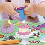 PLAY-DOH SWEET CAKES ZESTAW SŁODKICH CIA - widok 4 opakowania szczegoly zabawka kolekcja