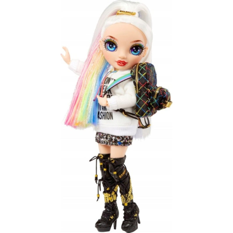 RAINBOW HIGH JUNIOR LALKA AMAYA STYLES Z - widok 4 opakowania szczegoly zabawka kolekcja