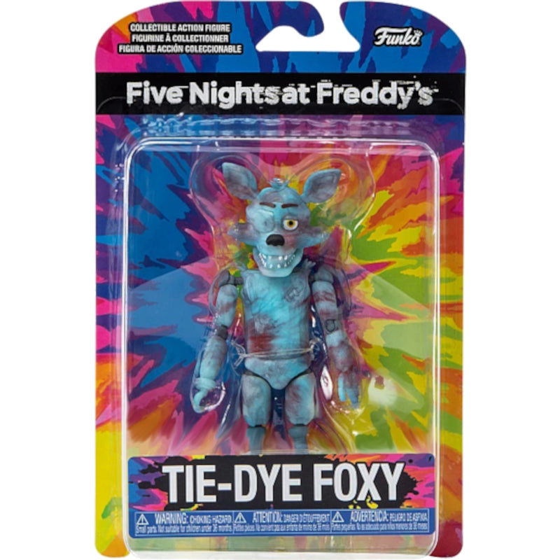 Funko Five Nights at Freddy's Foxy Tie-Dye - szczegóły figurki - kolorowy pirat horror exclusive