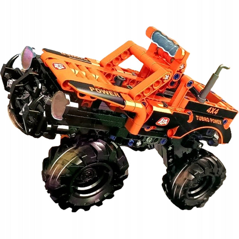 KLOCKI ELEFUN QUAD SAMOCHÓD OFF ROAD C09 - widok 3 opakowania szczegoly zabawka kolekcja