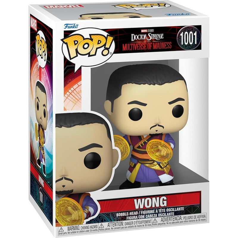 Figurka Funko POP Wong - Doctor Strange Multiverse of Madness Bobble-Head - kolekcjonerski Sorcerer Supreme