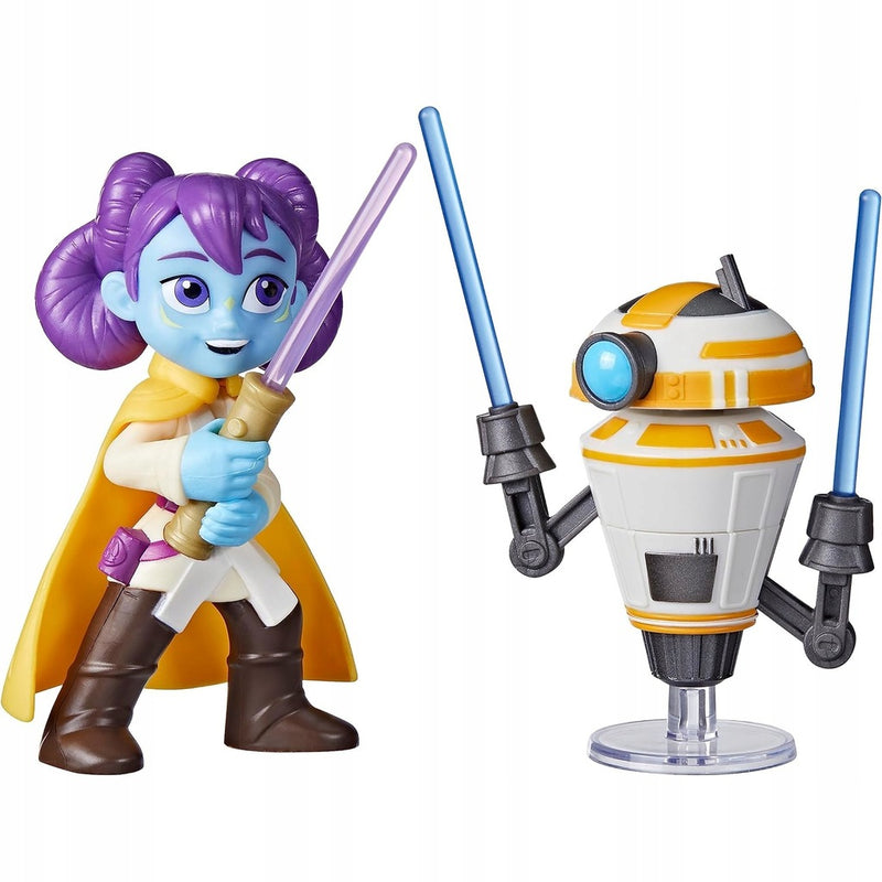 STAR WARS PRZYGODY MŁODYCH JEDI ZESTAW F - widok 3 opakowania szczegoly zabawka kolekcja