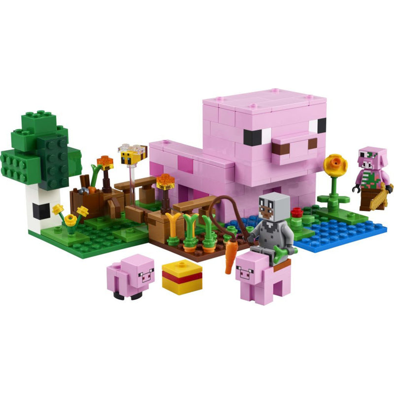 LEGO MINECRAFT DUŻY ZESTAW KLOCKÓW DOM P - widok 5 LEGO opakowanie szczegoly collectible