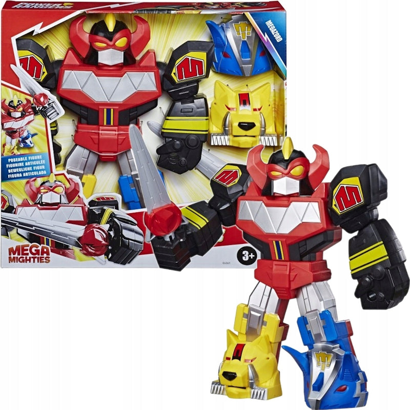 Zabawka POWER RANGERS MEGA MIGHTIES ROBOT MEGAZORD HASBRO - kolekcjonerska premium zabawki Aseo dla dzieci