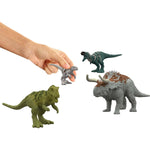 JURASSIC WORLD CHAOS THEORY MINIS ZESTAW - widok 3 Mattel opakowanie szczegoly collectible
