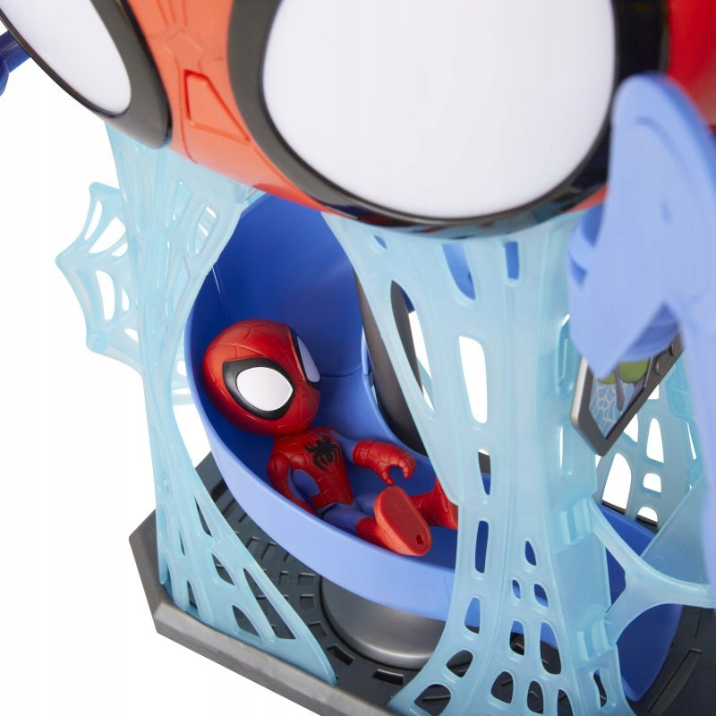 SPIDEY I SUPER KUMPLE BAZA Z FIGURKĄ WEB - widok 9 opakowania szczegoly zabawka kolekcja