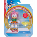 Zabawka SONIC THE HEDGEHOG  CLASSIC AMY + ŻÓŁTY SZMARAGD C - kolekcjonerska premium zabawki Aseo dla dzieci