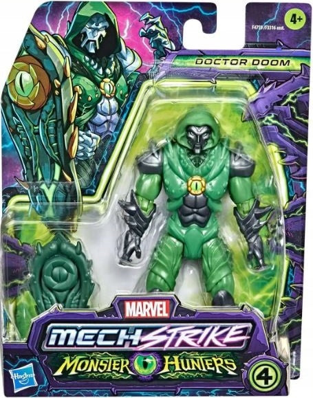 Zabawka MARVEL MECH STRIKE MONSTER HUNTERS DOCTOR DOOM - kolekcjonerska premium zabawki Aseo dla dzieci