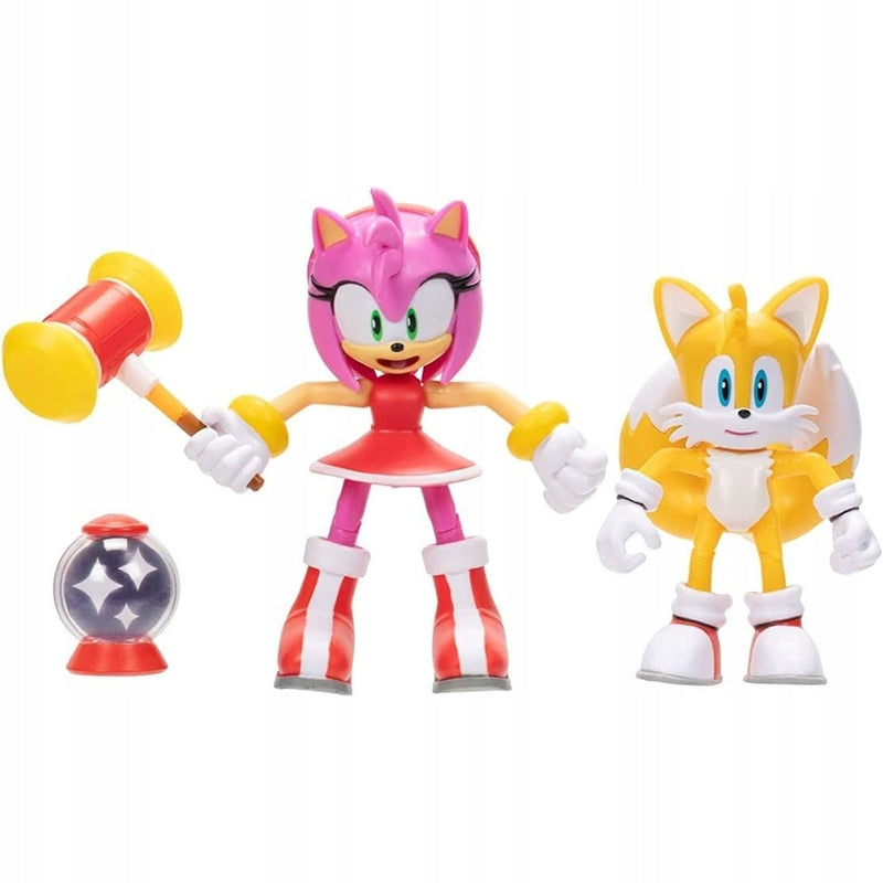 SONIC THE HEDGEHOG JAKKS PACIFIC ZESTAW  - widok 2 opakowania szczegoly zabawka kolekcja