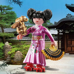 PLAYMOBIL PLAYMO-FRIENDS JAPOŃSKA KSIĘŻN - widok 3 opakowania szczegoly zabawka kolekcja