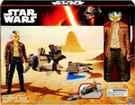 STAR WARS ZESTAW SPEEDER BIKE + POE DAME - widok 2 opakowania szczegoly zabawka kolekcja