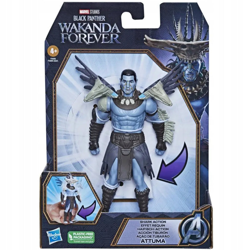 Zabawka MARVEL STUDIOS BLACK PANTHER WAKANDA FOREVER RUCHO - kolekcjonerska premium zabawki Aseo dla dzieci