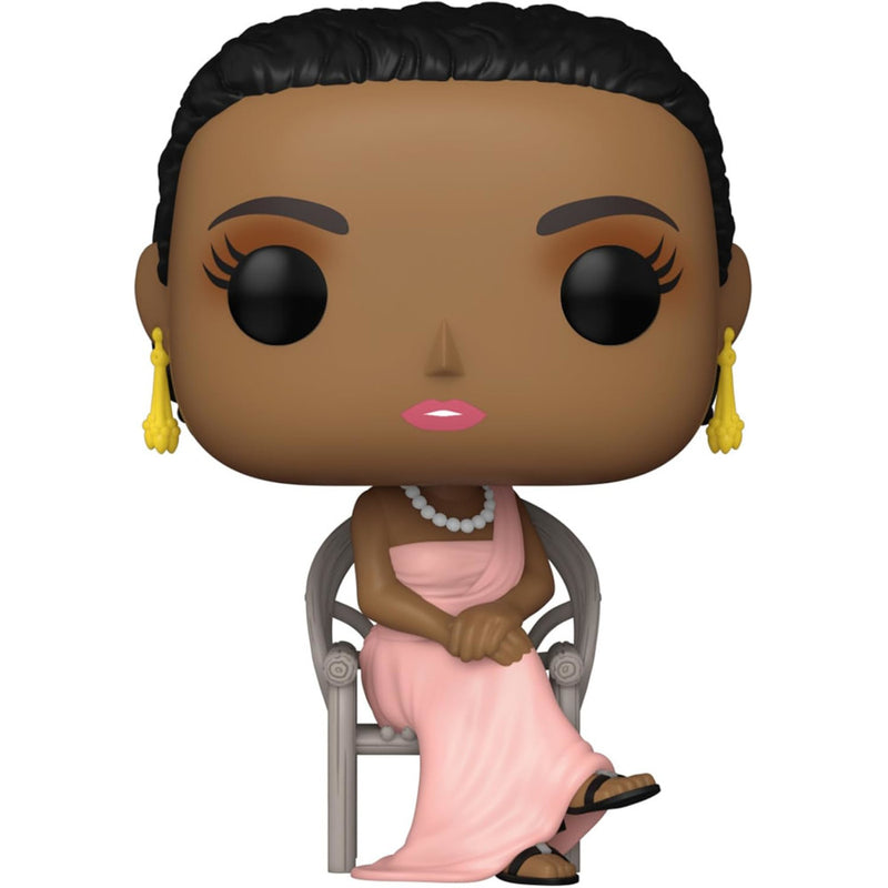 Funko POP Icons Whitney Houston 25 - widok z tyłu opakowania - I Will Always Love You diva