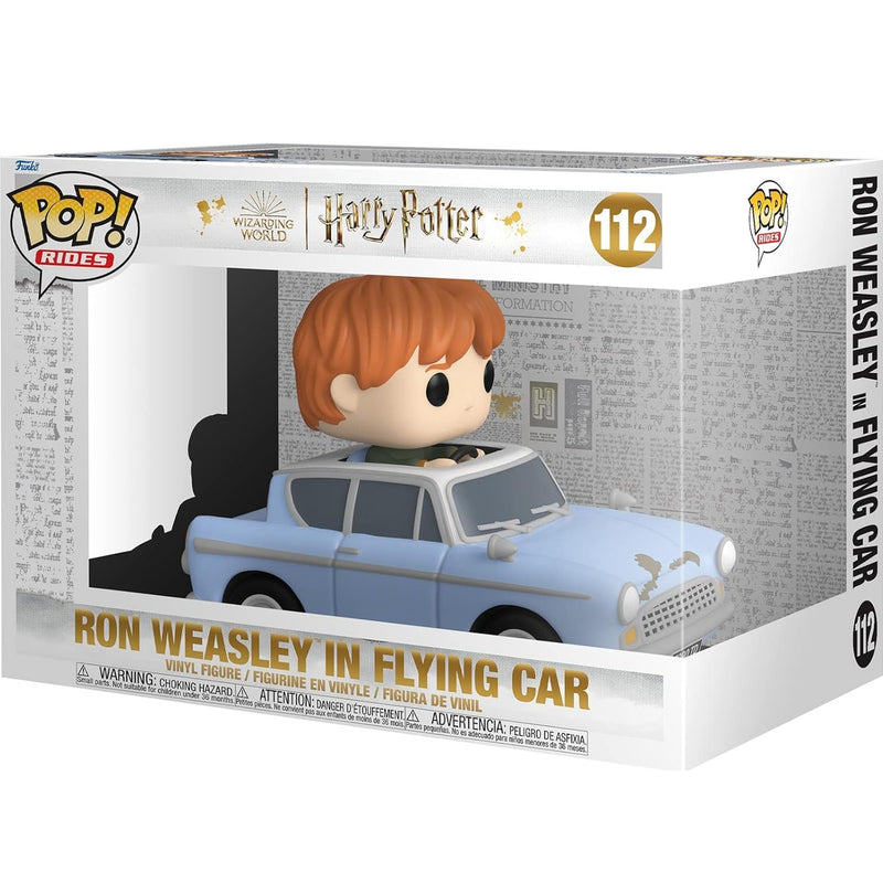 Figurka Funko POP RIDES HARRY POTTER  RON WEASLEY IN FLYING CAR - kolekcjonerska premium dla fanow kolekcjoner