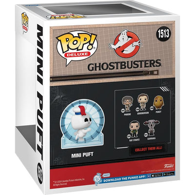 Funko POP DELUXE GHOSTBUSTERS   MINI PUFT 151 - widok 2 opakowania tyl back box kolekcjonerska