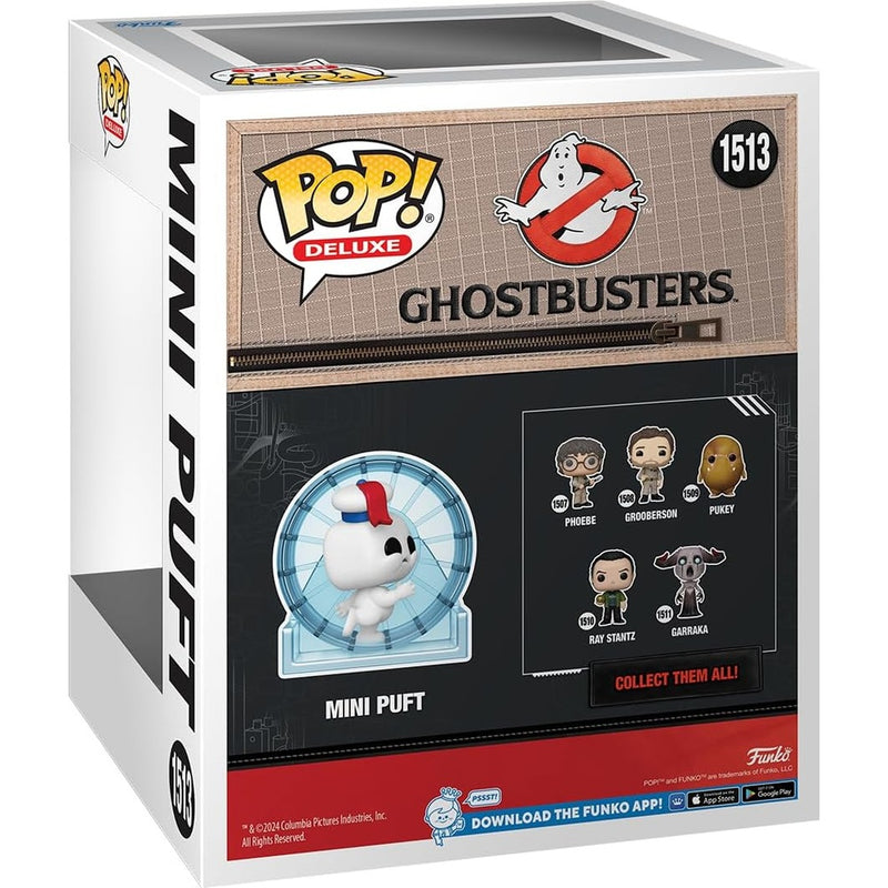 Funko POP DELUXE GHOSTBUSTERS   MINI PUFT 151 - widok 2 opakowania tyl back box kolekcjonerska