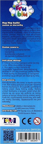 FRU BLU BAŃKI MYDLANE ZESTAW ZE SKARPETĄ - widok 4 opakowania szczegoly zabawka kolekcja