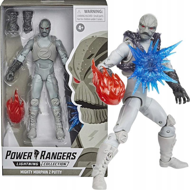 Zabawka POWER RANGERS COLLECTION MIGHTY MORPHIN Z PUTTY - kolekcjonerska premium zabawki Aseo dla dzieci