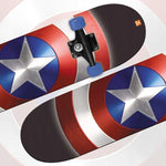 DESKOROLKA DLA DZIECI AVENGERS KAPITAN A - widok 3 opakowania szczegoly zabawka kolekcja