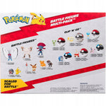 POKEMON BATTLE FIGURE 6-PAK PIKACHU KABU - widok 3 opakowania szczegoly zabawka kolekcja
