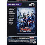 MARVEL LEGENDS  INFINITY SAGA QUICKSILVE - widok 6 opakowania szczegoly zabawka kolekcja