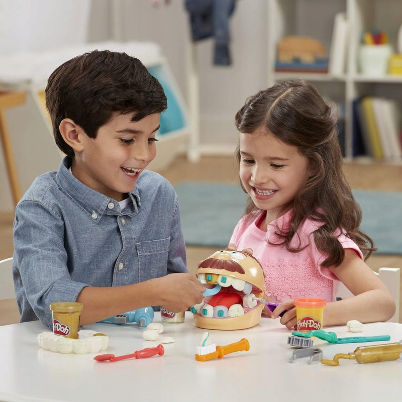 PLAY-DOH CIASTOLINA ZESTAW LECZENIE ZĘBA - widok 9 opakowania szczegoly zabawka kolekcja