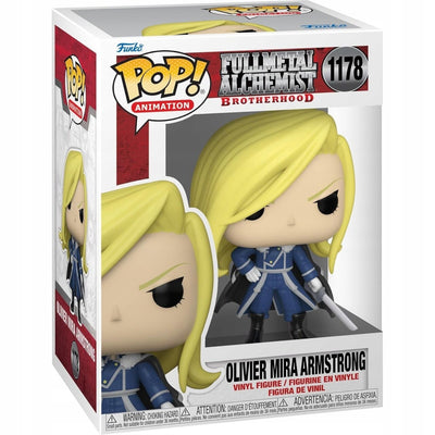 Figurka Funko POP FULLMETAL ALCHEMIST BROTHERHOOD OLIVIER MIRA ARMST - kolekcjonerska premium SEO optimized dl