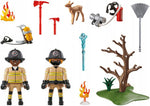 PLAYMOBIL RESCUE ACTION LEŚNY ZESPÓŁ POŻ - widok 2 opakowania szczegoly zabawka kolekcja