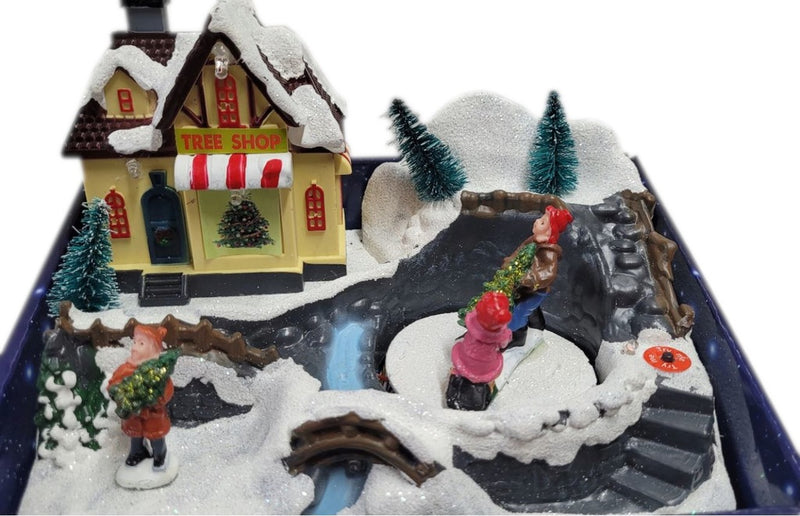 DEKORACJA ŚWIĄTECZNA MAGIC VILLAGE LED Z - widok 2 opakowania szczegoly zabawka kolekcja