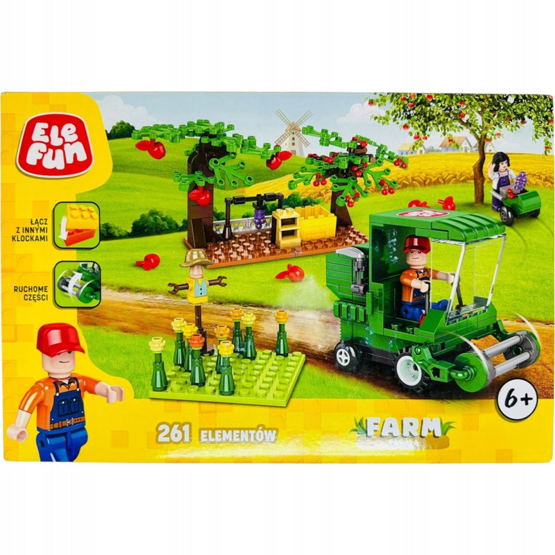Zabawka KLOCKI ELEFUN FARM FARMA 8816 - kolekcjonerska premium zabawki Aseo dla dzieci