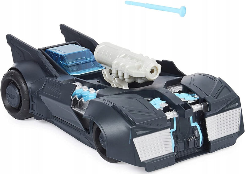 DC BATMAN POJAZD TRANSFORMUJĄCY BATMOBIL - widok 2 opakowania szczegoly zabawka kolekcja