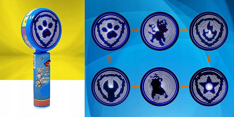 WIATRACZEK FANIMATION PROJEKTOR LED Z AN - widok 5 opakowania szczegoly zabawka kolekcja
