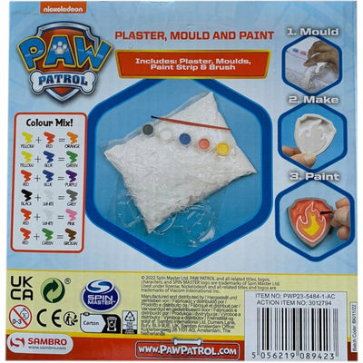 ODLEWY GIPSOWE FIGURKI PAW PSI PATROL +  - widok 2 opakowania szczegoly zabawka kolekcja