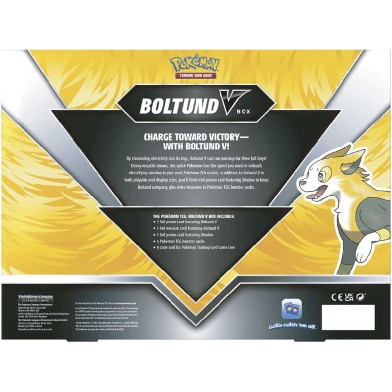 POKEMON TCG TRADING CARD GAME V BOX DUŻY - widok 2 Pokemon TCG opakowanie szczegoly collectible