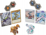 BAKUGAN BAKU-TIN NIEBIESKI METALOWE PUDE - widok 3 opakowania szczegoly zabawka kolekcja