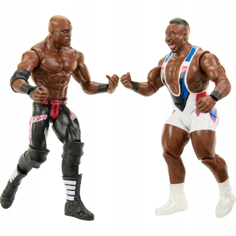 WWE CHAMPIONSHIP SHOWDOWN 2-PAK RUCHOME  - widok 3 opakowania szczegoly zabawka kolekcja
