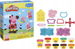 CIASTOLINA PLAY-DOH ŚWINKA PEPPA + 9 TUB - widok 3 opakowania szczegoly zabawka kolekcja