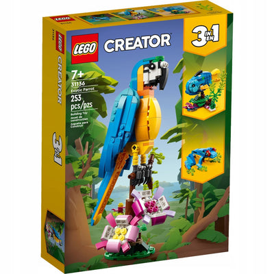 Zabawka LEGO CREATOR ORYGINALNY DUŻY ZESTAW KLOCKÓW 3w1 EG - kolekcjonerska premium zabawki Aseo dla dzieci