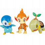 POKEMON BATTLE FIGURE 6-PAK PICHU DEINO  - widok 3 opakowania szczegoly zabawka kolekcja