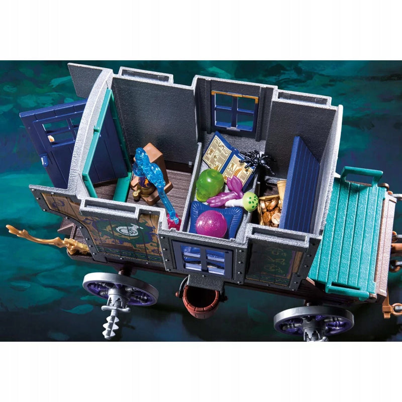 PLAYMOBIL NOVELMORE VIOLET VALE WÓZ KUPI - widok 5 opakowania szczegoly zabawka kolekcja