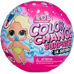 LOL SURPRISE! COLOR CHANGE SURPRISE LIL  - widok 8 opakowania szczegoly zabawka kolekcja