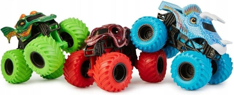 MONSTER JAM TRUCK OCTON8ER JURASSIC ATTA - widok 5 opakowania szczegoly zabawka kolekcja