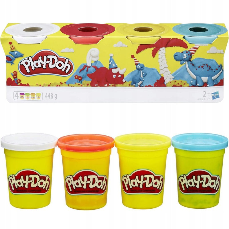 Zabawka PLAY-DOH CIASTOLINA KOLOROWA ZESTAW TUB MIX KOLORÓ - kolekcjonerska premium zabawki Aseo dla dzieci